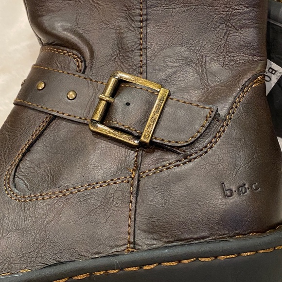 b.o.c by Born Concept Austin Brown Riding Knee-Hi Boots Wide Calf Sz 6 NWT/NWOB - Picture 6 of 9